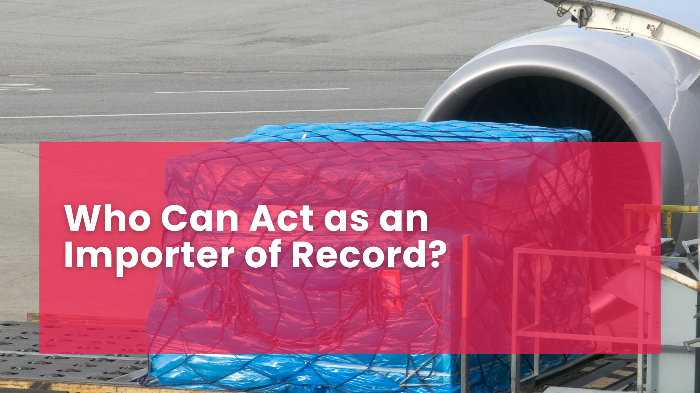 Who Can Act as an Importer of Record?