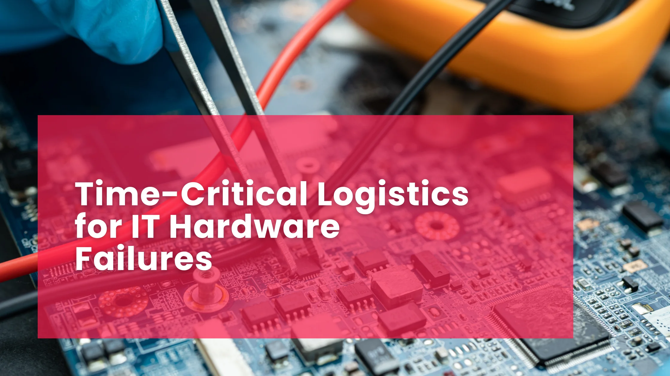 Time-Critical Logistics for IT Hardware Failures