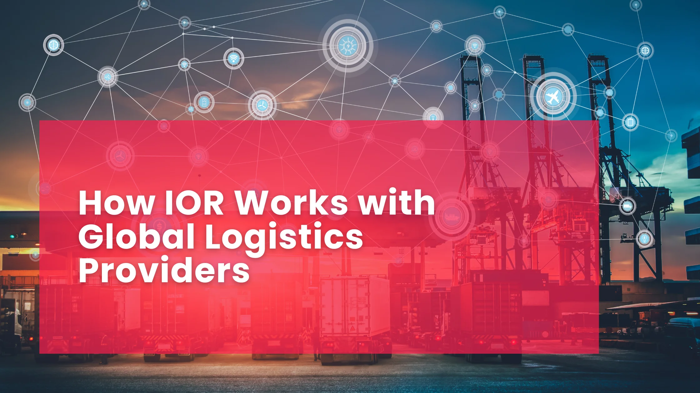 How IOR Works with Global Logistics Providers